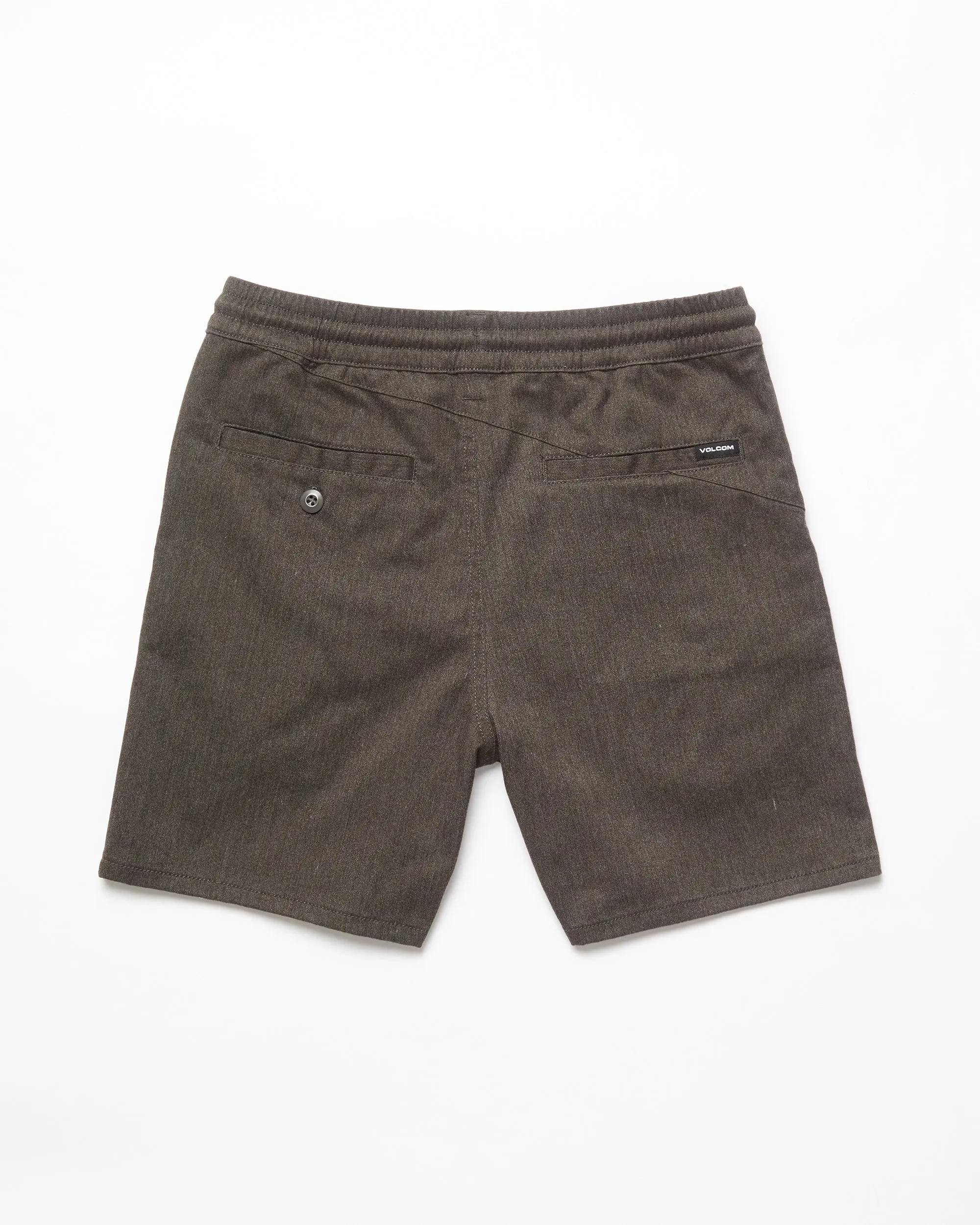 Frickin Elasticated Waist Shorts - CHARCOAL HEATHER - (KINDER)