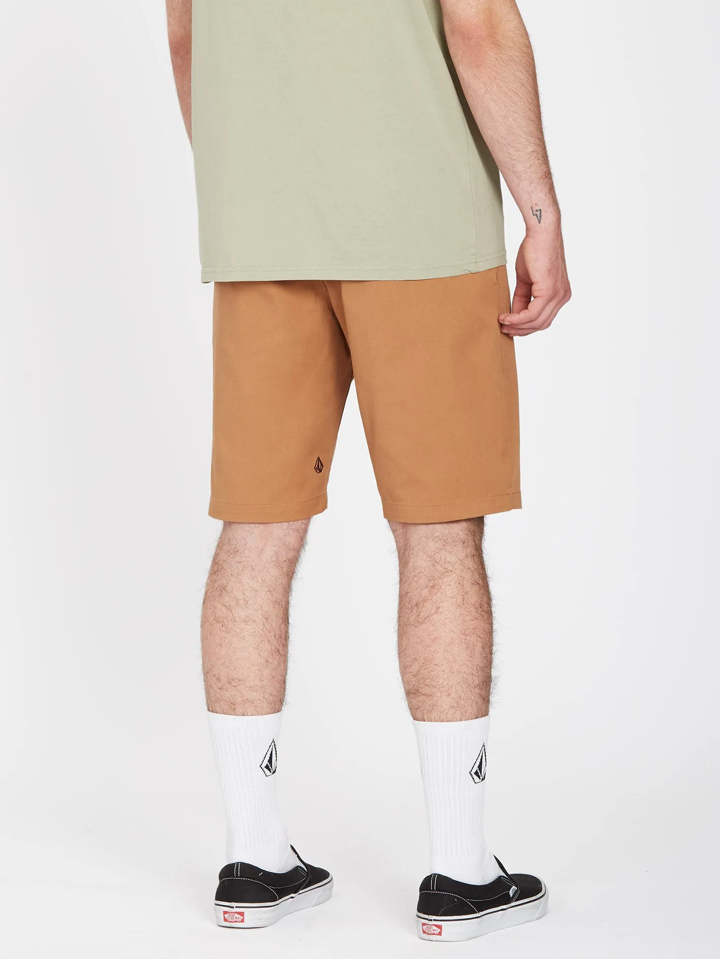 Frickin Modern Stretch 21" Short - TOBACCO