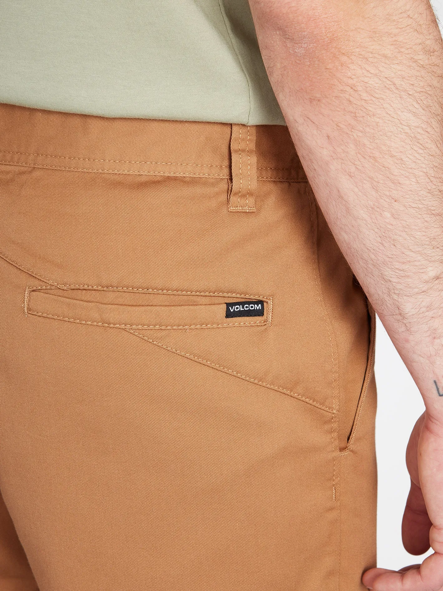 Frickin Modern Stretch 21" Short - TOBACCO