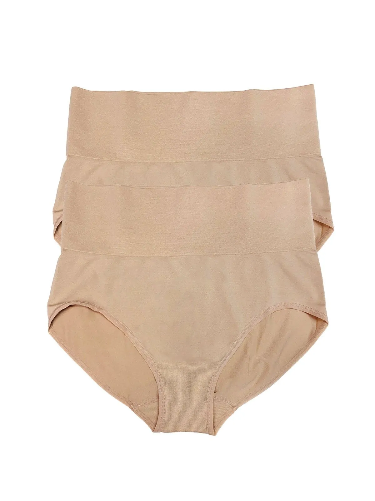 Fusion Seamless Shapewear Brief 2-Pack