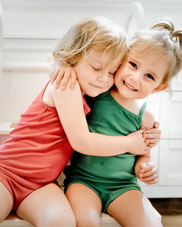 Girls Cotton "Boy Shorts" Underwear | Lavender