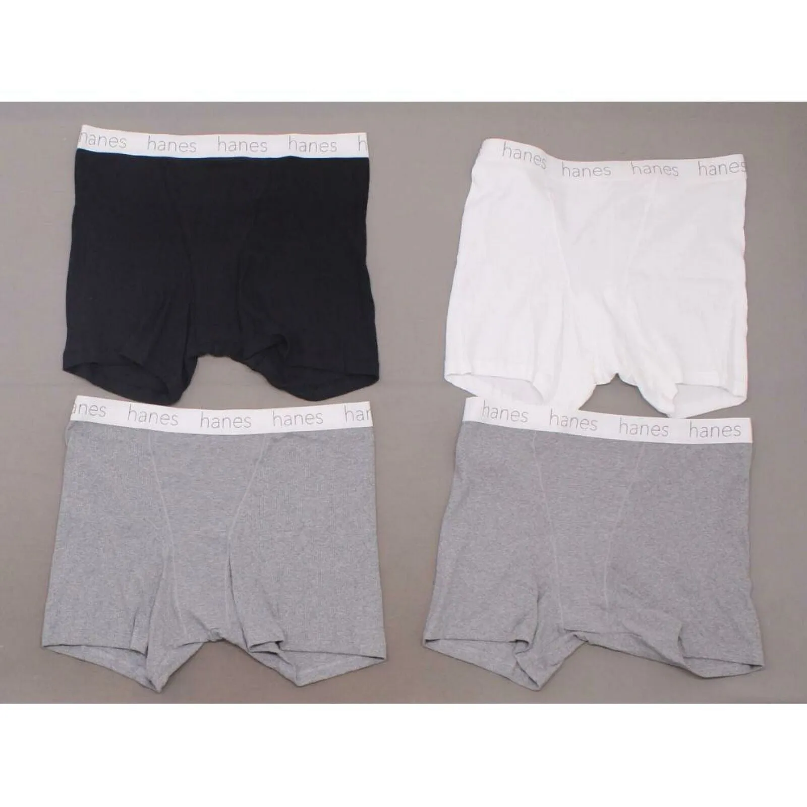Hanes Premium Women's 4 Pairs Comfortsoft Cotton Mid-Thigh Boxer Briefs