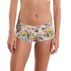 Hanky Panky Printed Lace Boyshort