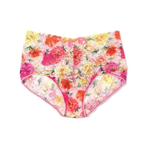 Hanky Panky Printed Lace V-Kini Retro Briefs