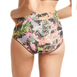 Hanky Panky Printed Lace V-Kini Retro Briefs