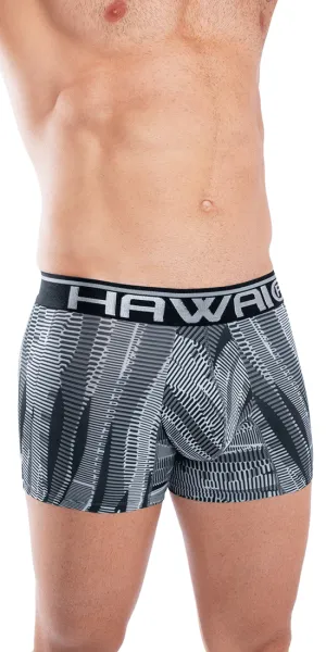 Hawai 42121 Printed Athletic Trunks Black