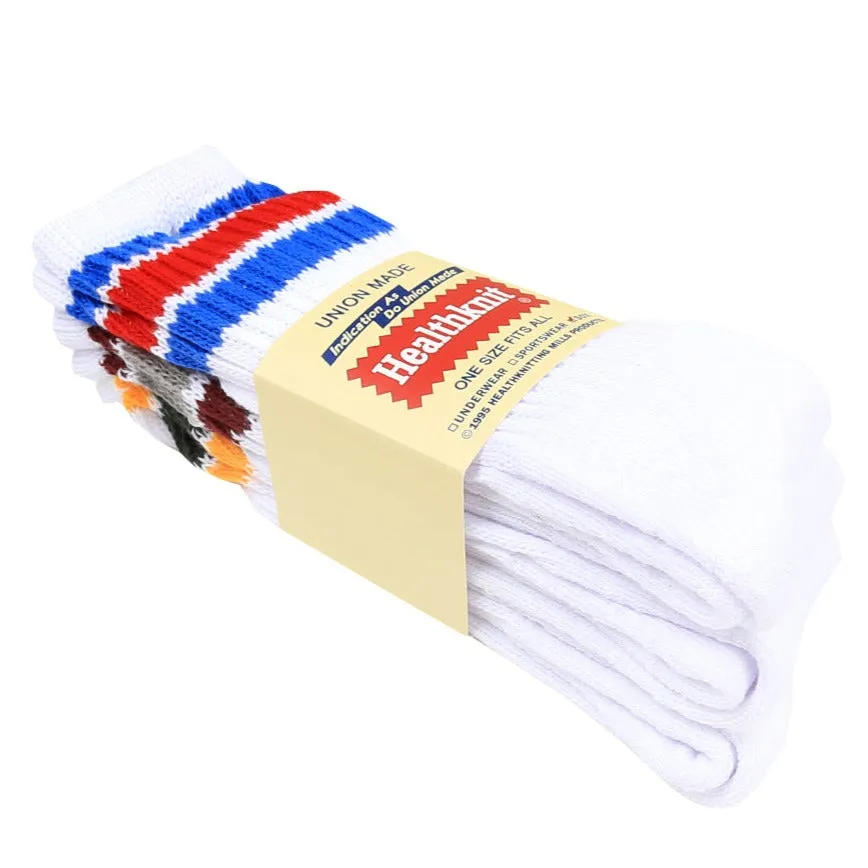 Healthknit Socks 3 Pack White / Multi