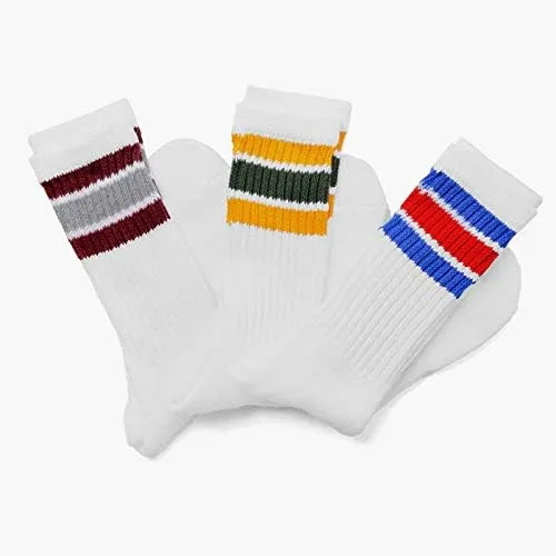 Healthknit Socks 3 Pack White / Multi