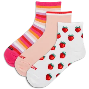 HOTSOX Women's Strawberry Anklet Socks