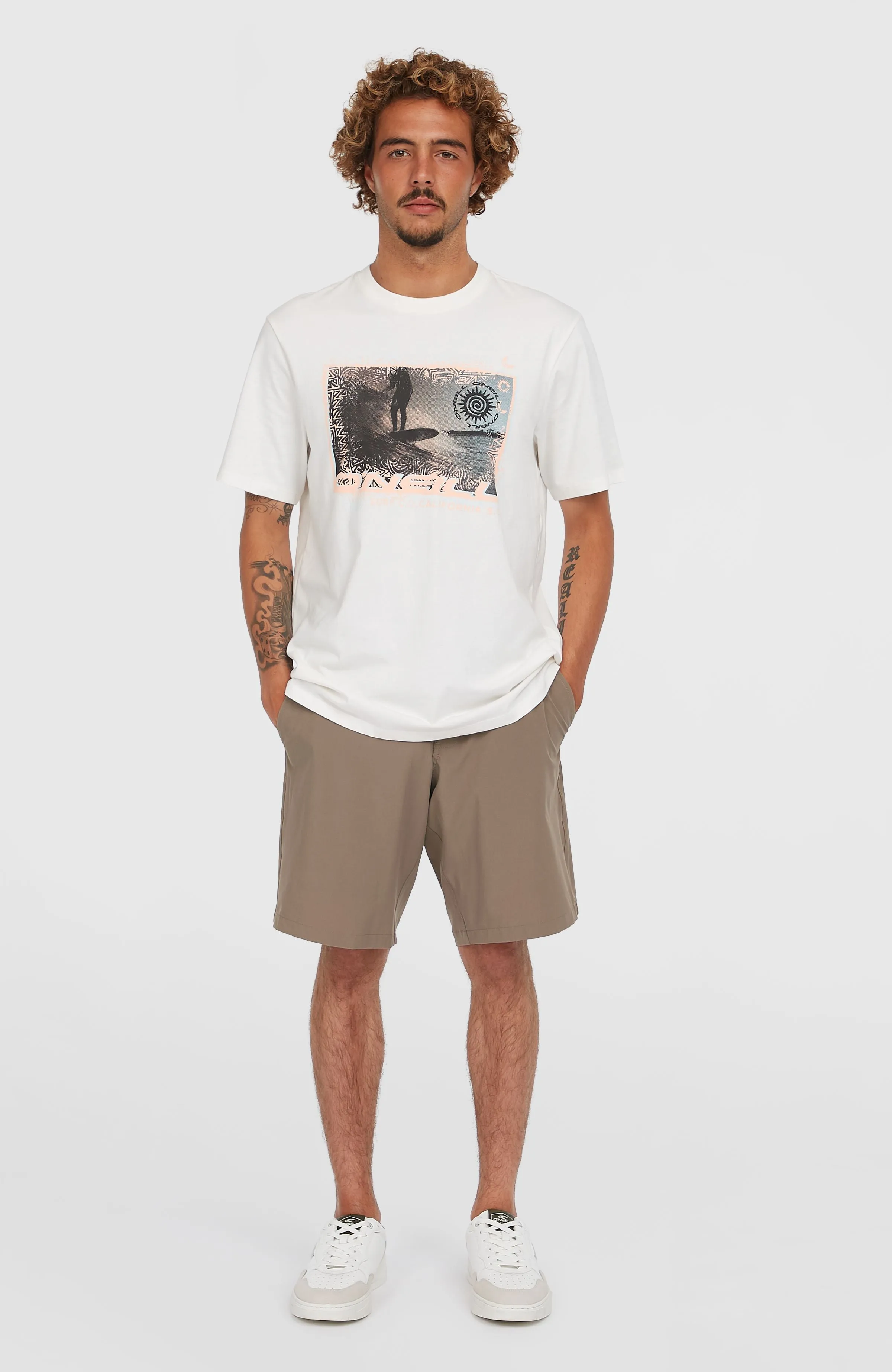 Hybrid 19" Chino-Shorts | Pure Cashmere