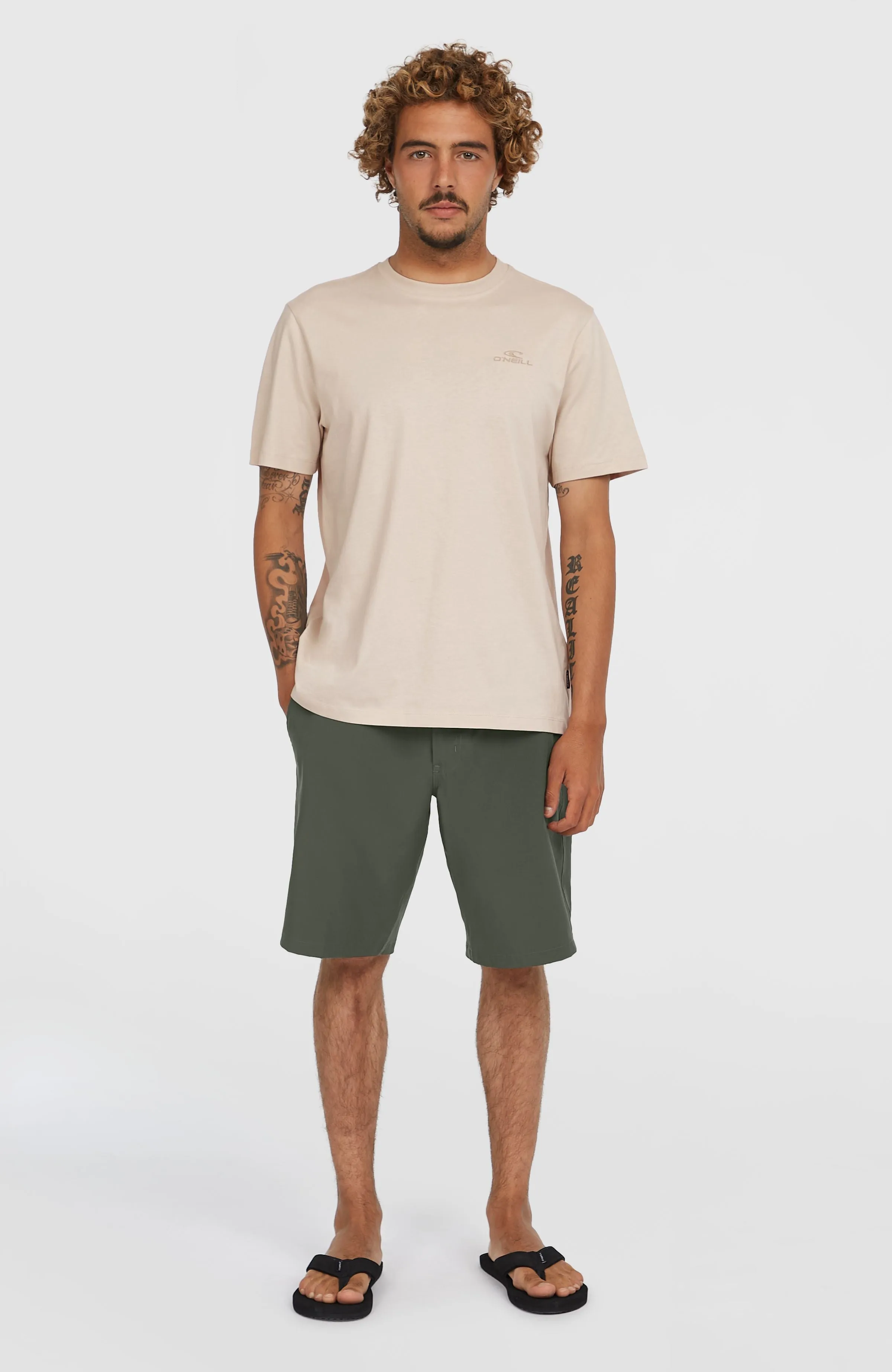 Hybrid 19" Chino-Shorts | Raven