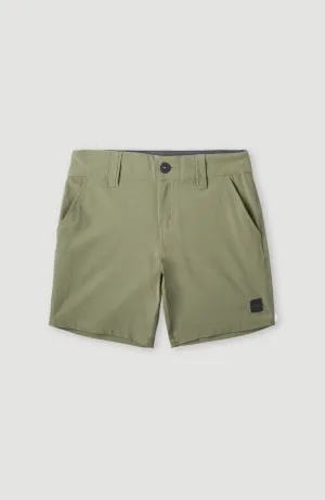 Hybrid Chino Shorts | Deep Lichen Green