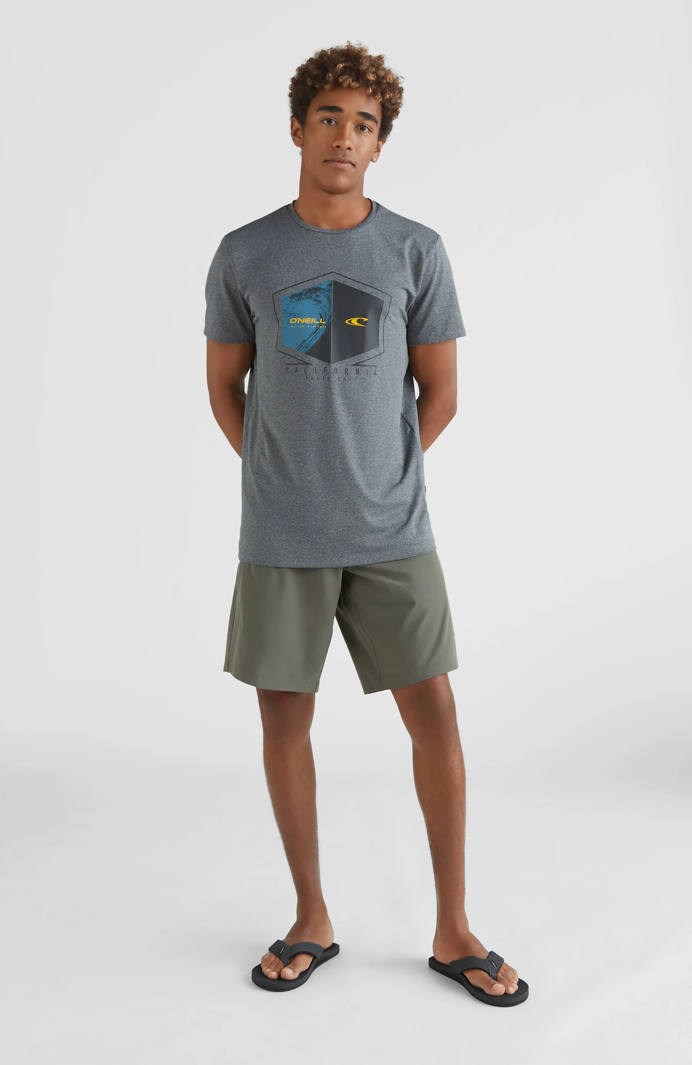 Hybrid Chino-Shorts | Military Green