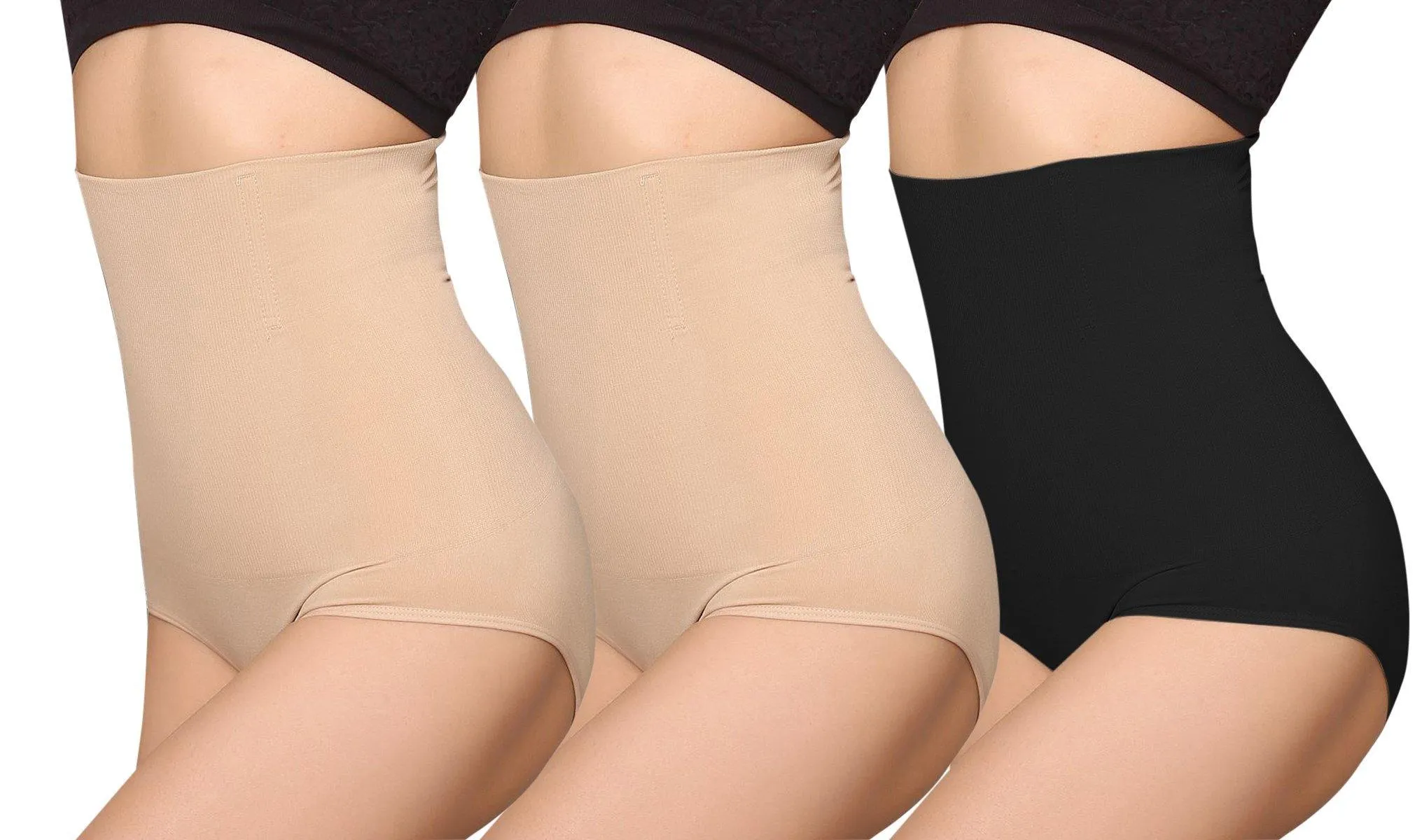 iLoveSIA 3PACK Women High Waist C-Section Recovery Slimming Panties