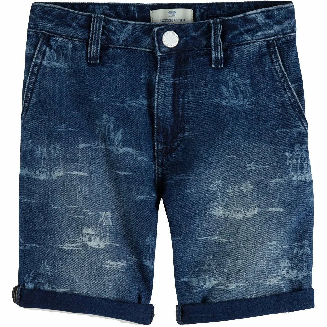 Indigo Shorts - Palm