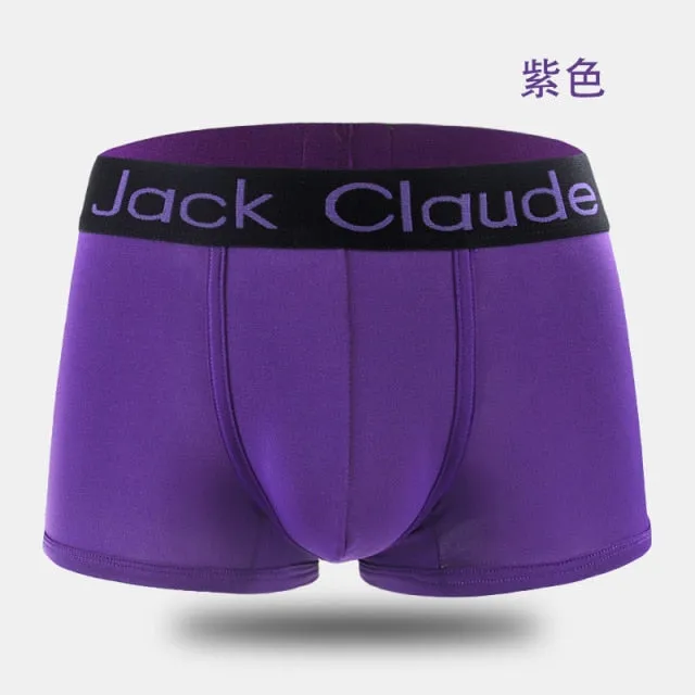 Jack Claude Mens Underwear Boxers Men Underpants Boxer Shorts Modal Male Panties Pouch Sheath Underpants M XXL