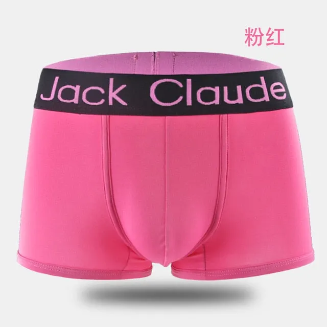Jack Claude Mens Underwear Boxers Men Underpants Boxer Shorts Modal Male Panties Pouch Sheath Underpants M XXL