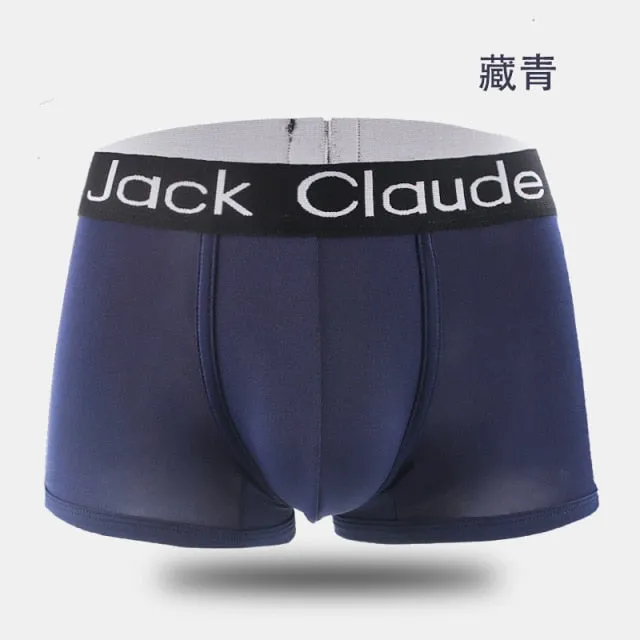 Jack Claude Mens Underwear Boxers Men Underpants Boxer Shorts Modal Male Panties Pouch Sheath Underpants M XXL