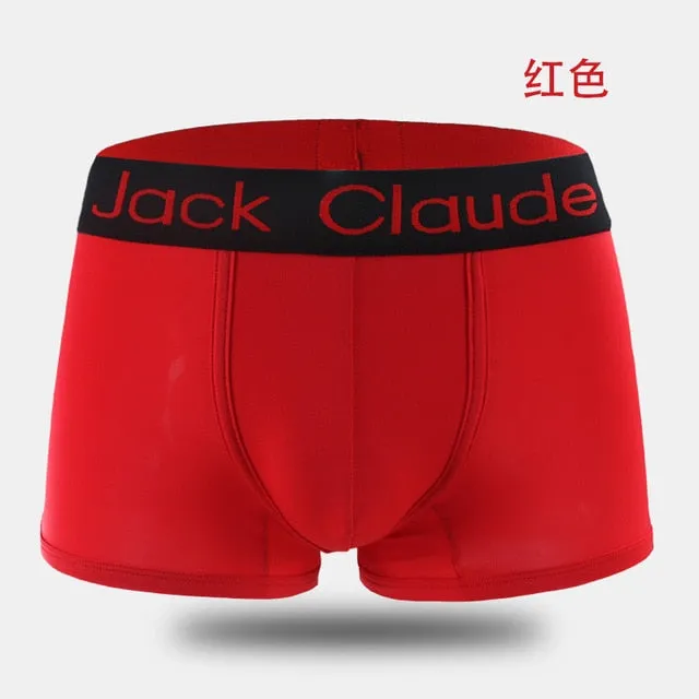 Jack Claude Mens Underwear Boxers Men Underpants Boxer Shorts Modal Male Panties Pouch Sheath Underpants M XXL