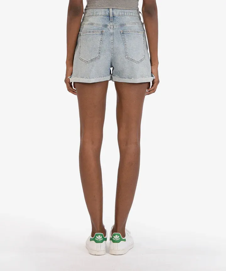 Jane High Rise Short- Encourage Wash