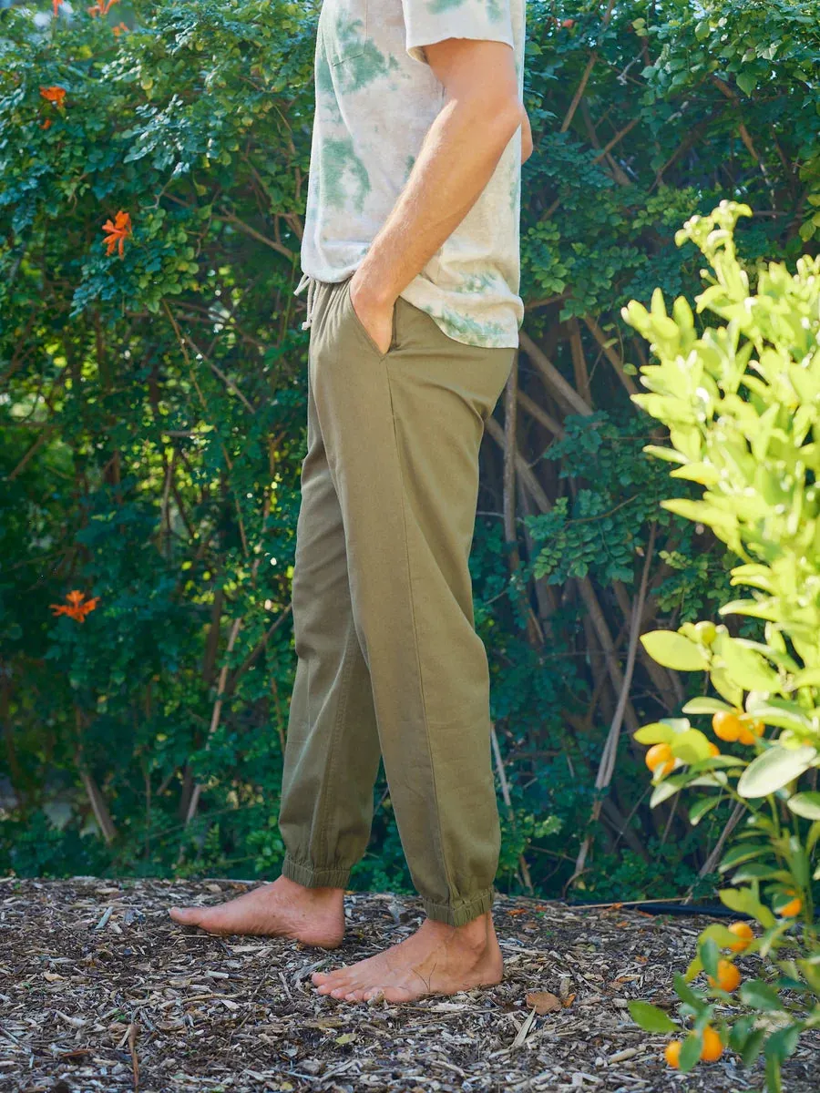 Jeffrey Pants - Faded Mash Green