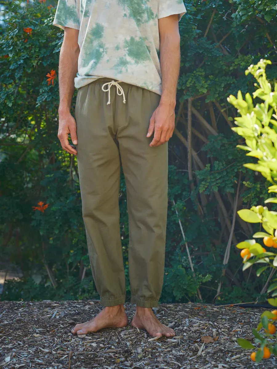 Jeffrey Pants - Faded Mash Green