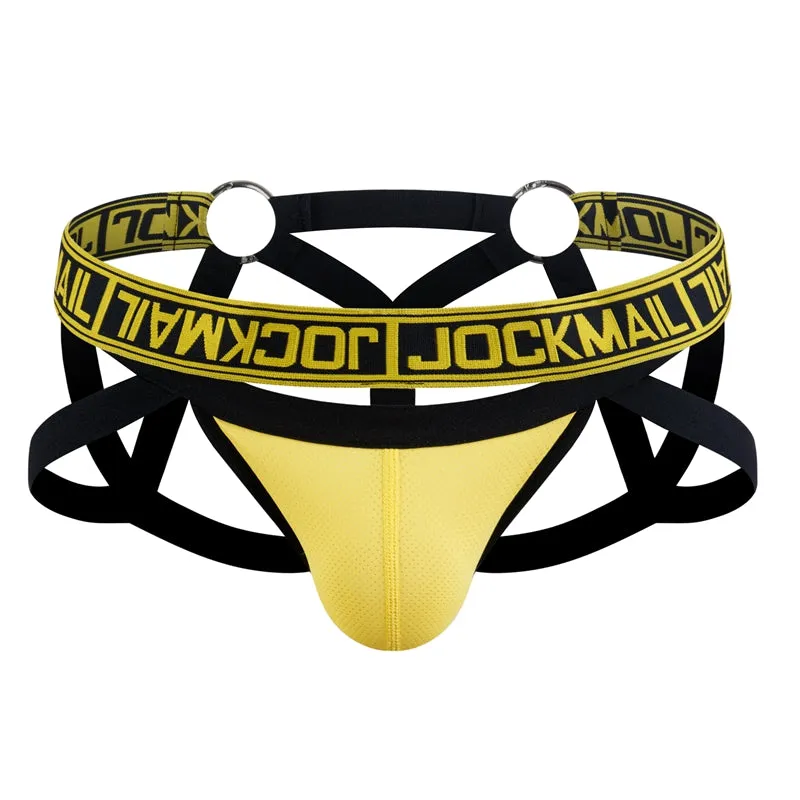 JM252 Yellow Mens Jockstrap