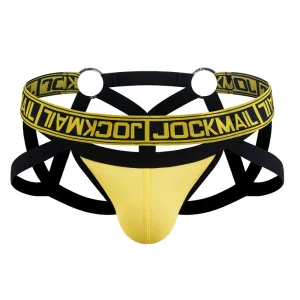 JM252 Yellow Mens Jockstrap
