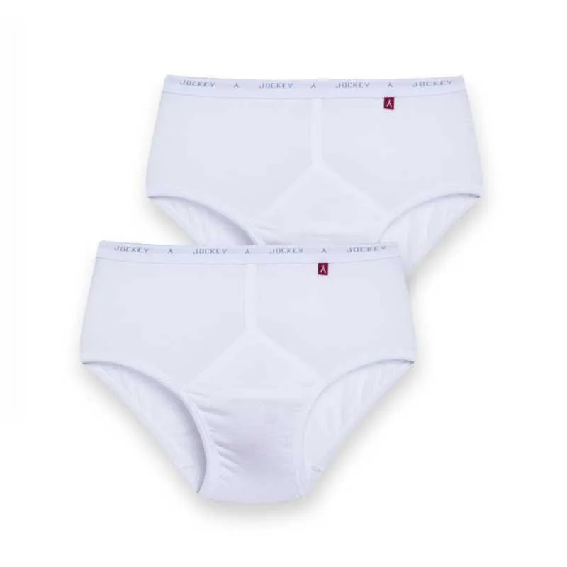 Jockey 2 Pack Y-Front Eyelet Briefs