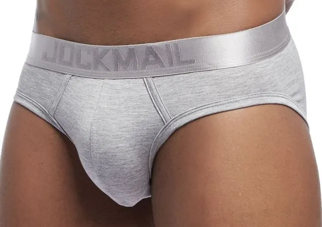 JOCKMAIL Men Briefs Underwear Men's Sexy Breathable Underpants Modal Comfortable Mens Underwear Shorts Cueca Gay Male Panties