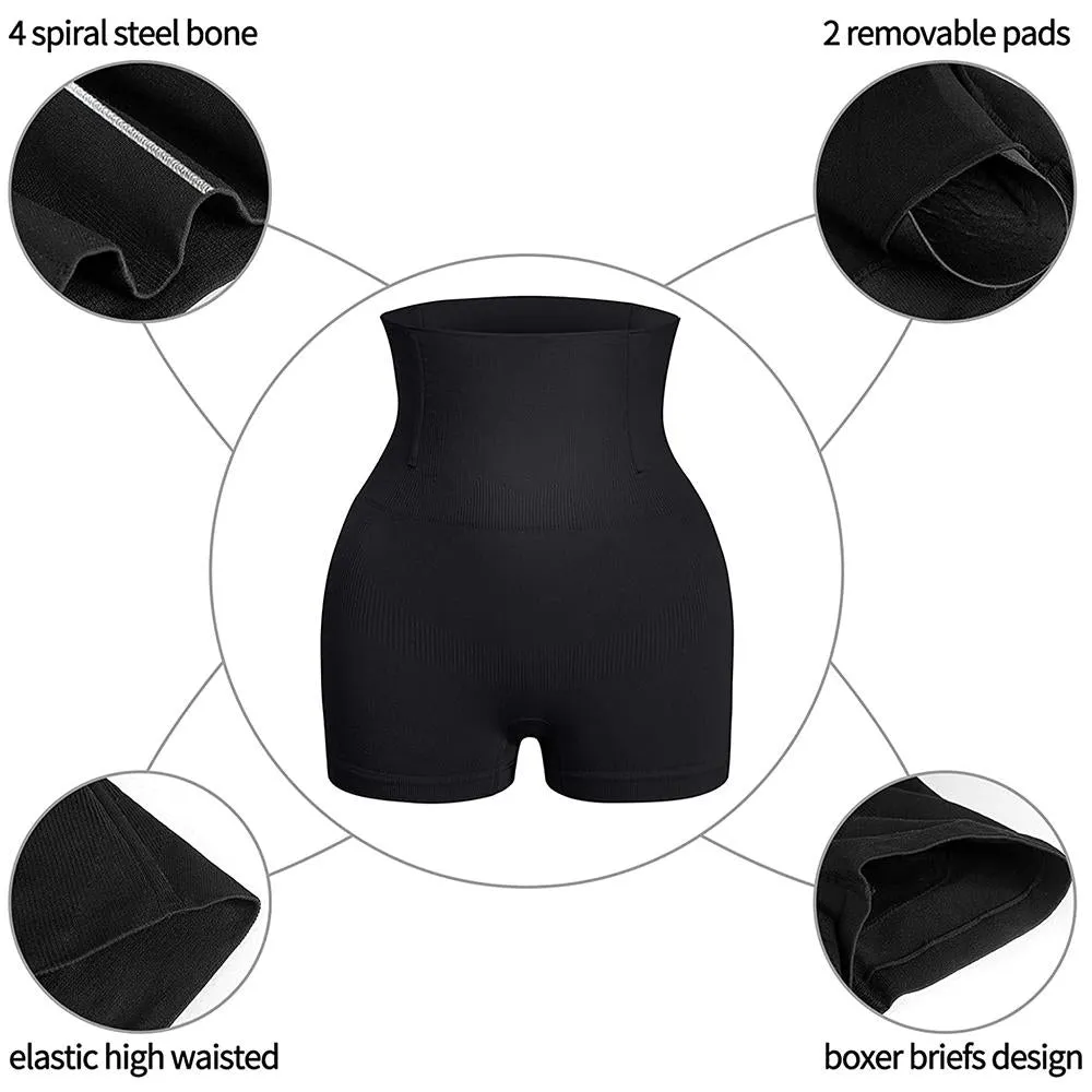 Junlan High Waisted Butt Lifter with Pads