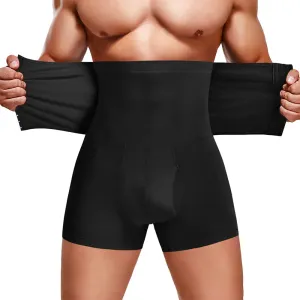 Junlan Men Boxer Briefs with Adjust Waist Girdle