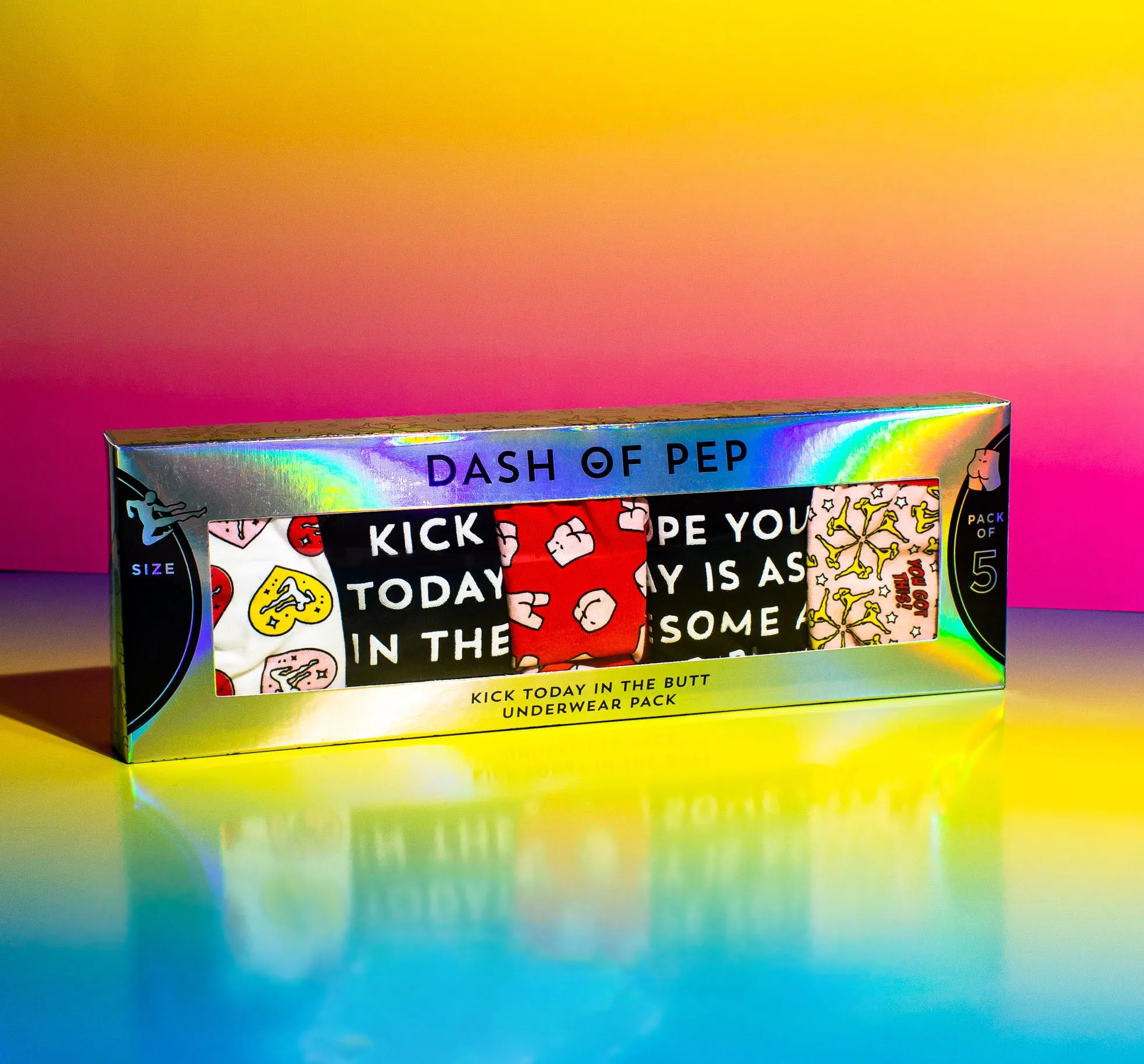 Kick Butt Underwear 5 Pack