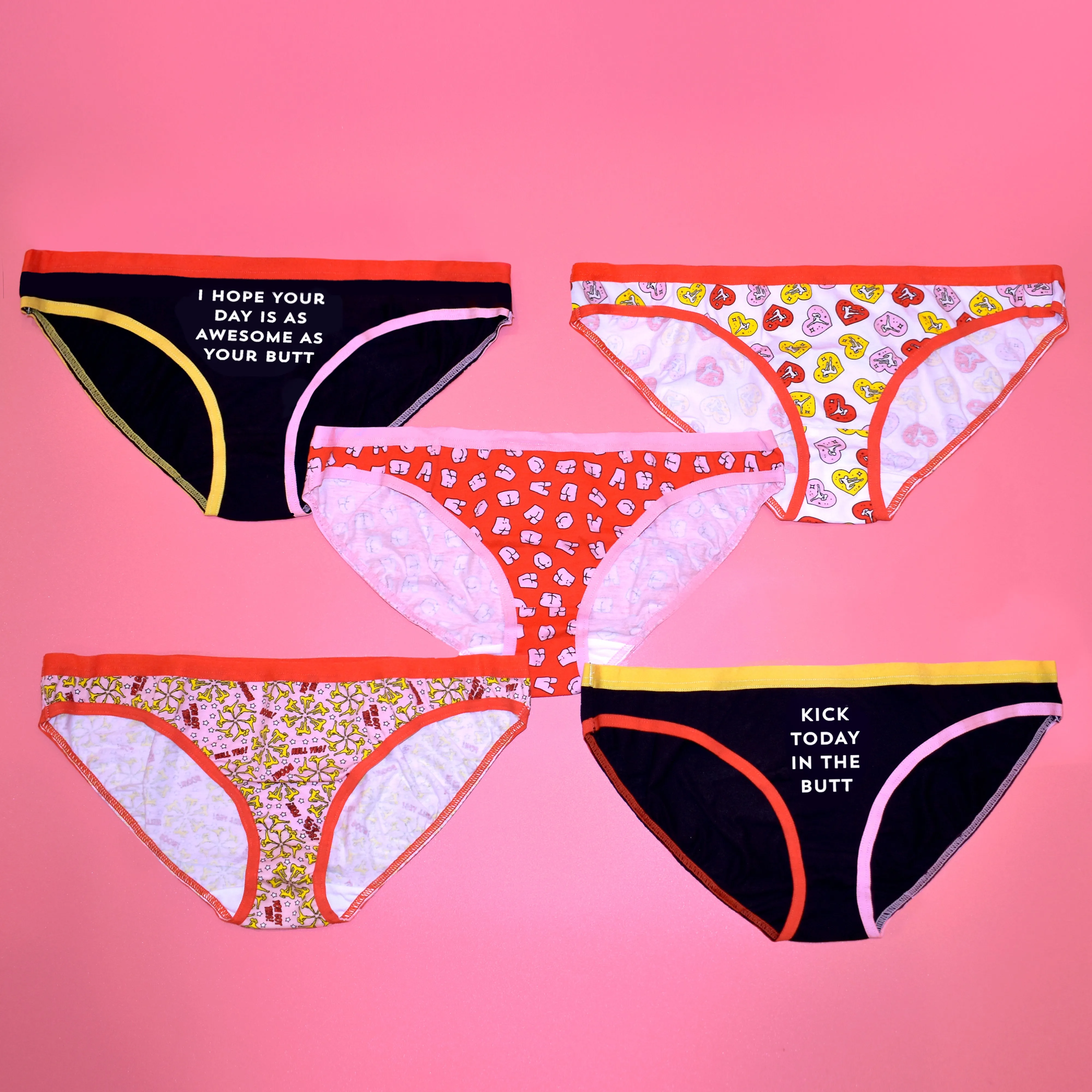 Kick Butt Underwear 5 Pack