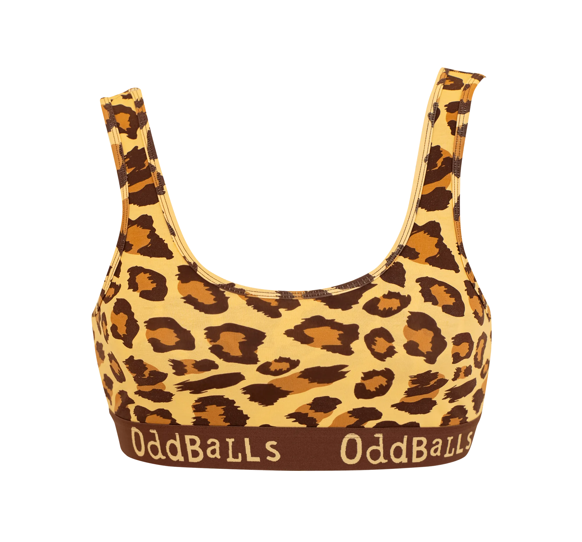 Leopard - Women's Bralette and Seamless Full Brief Bundle