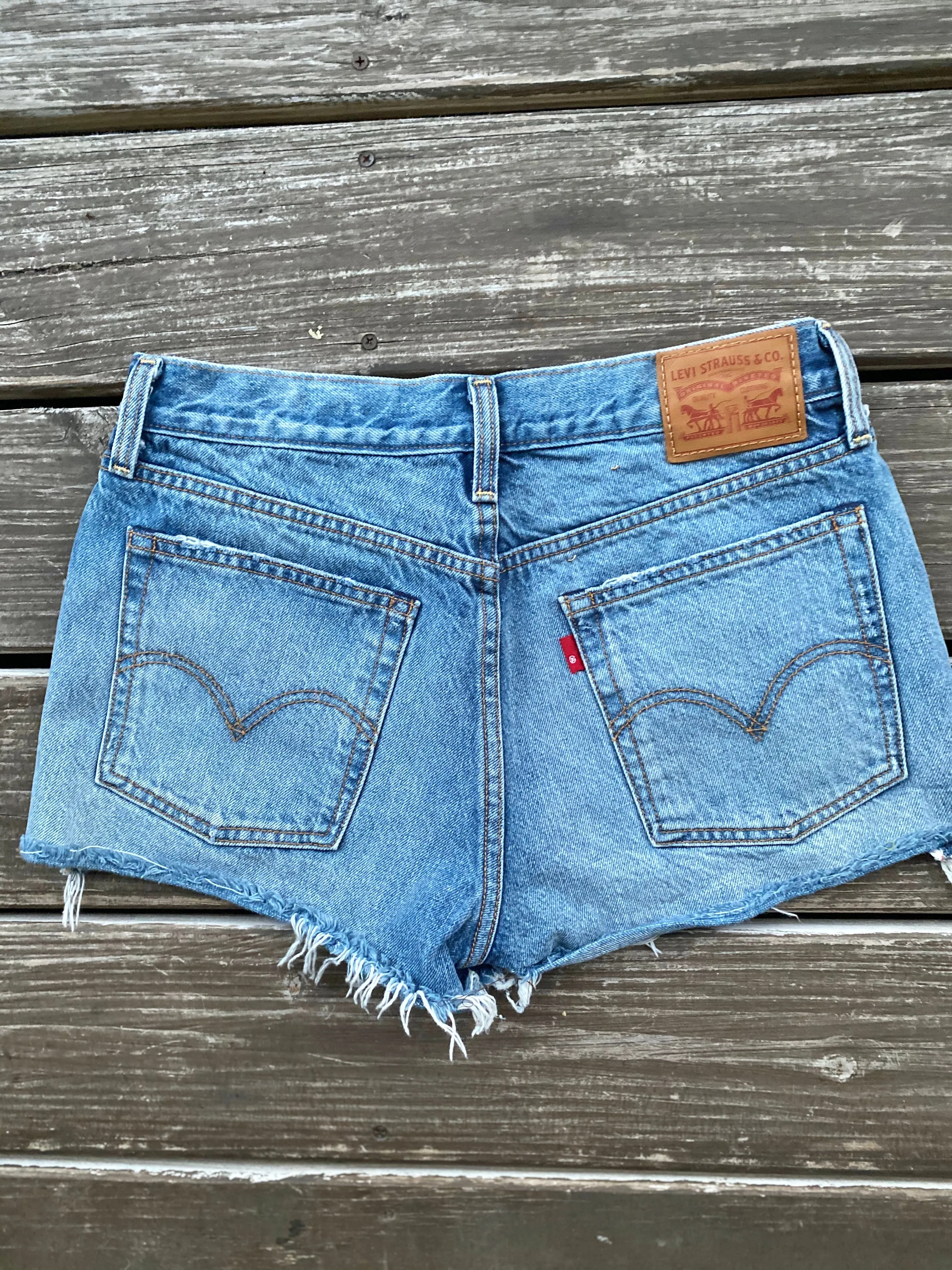 Levis Upcycled shorts