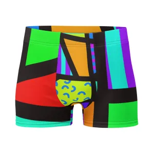 LGBT - Mens Boxer Briefs - 80s Memphis Geometric