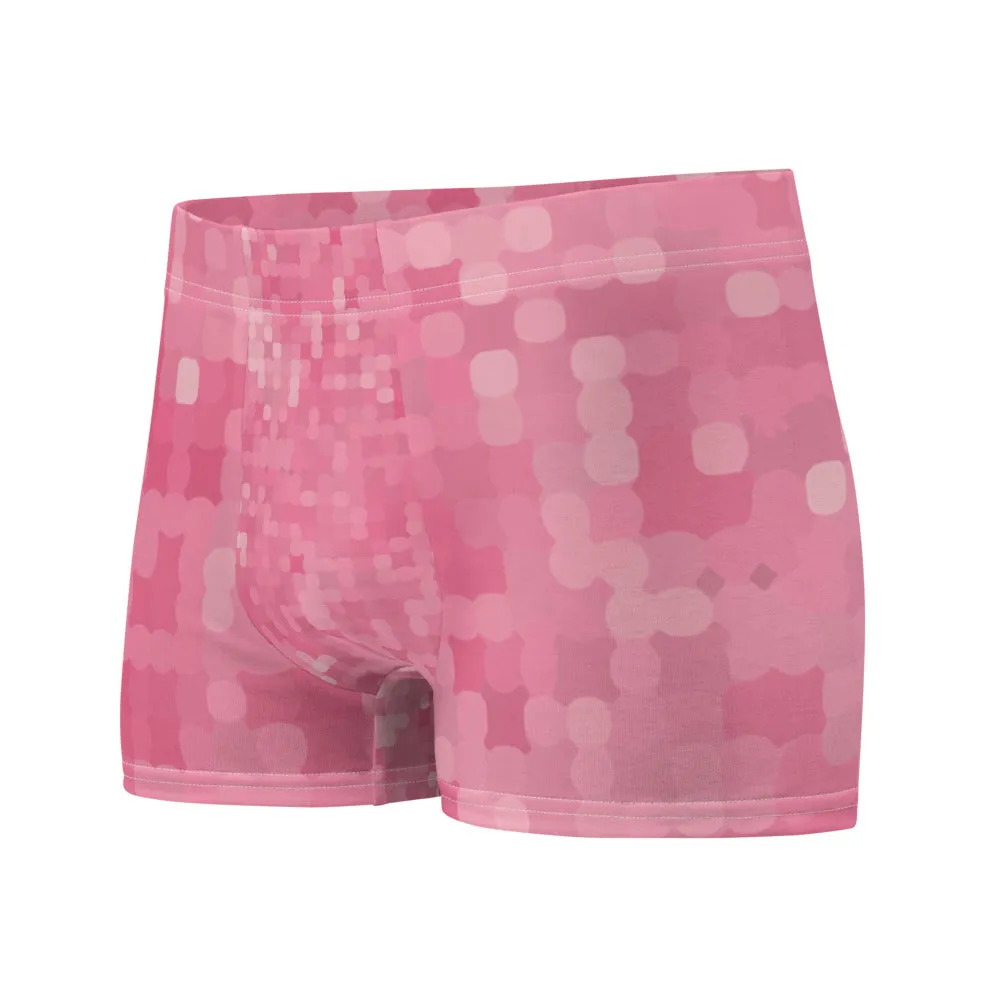 LGBT - Mens Boxer Briefs - Pink Patterned