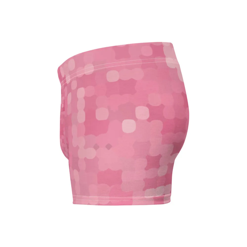 LGBT - Mens Boxer Briefs - Pink Patterned