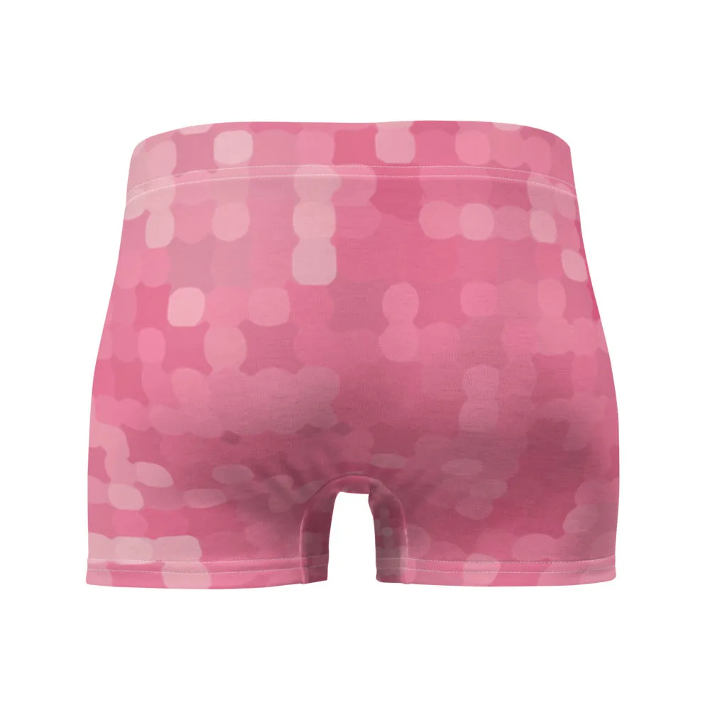 LGBT - Mens Boxer Briefs - Pink Patterned