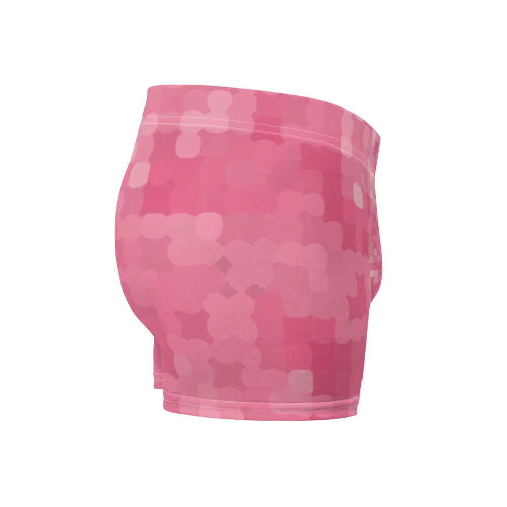 LGBT - Mens Boxer Briefs - Pink Patterned