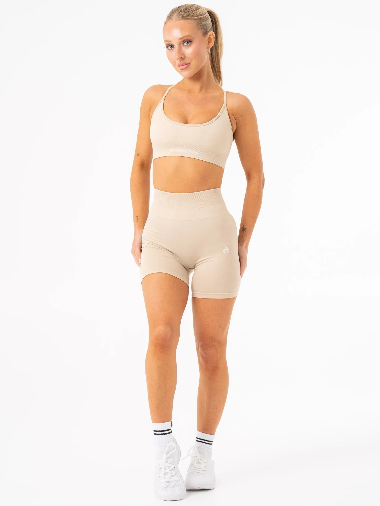 Lift 2.0 BBL Seamless Shorts - Sand