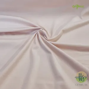 Light Apricot  -ORGANIC Cotton Spandex- 210g-60cm PIECE