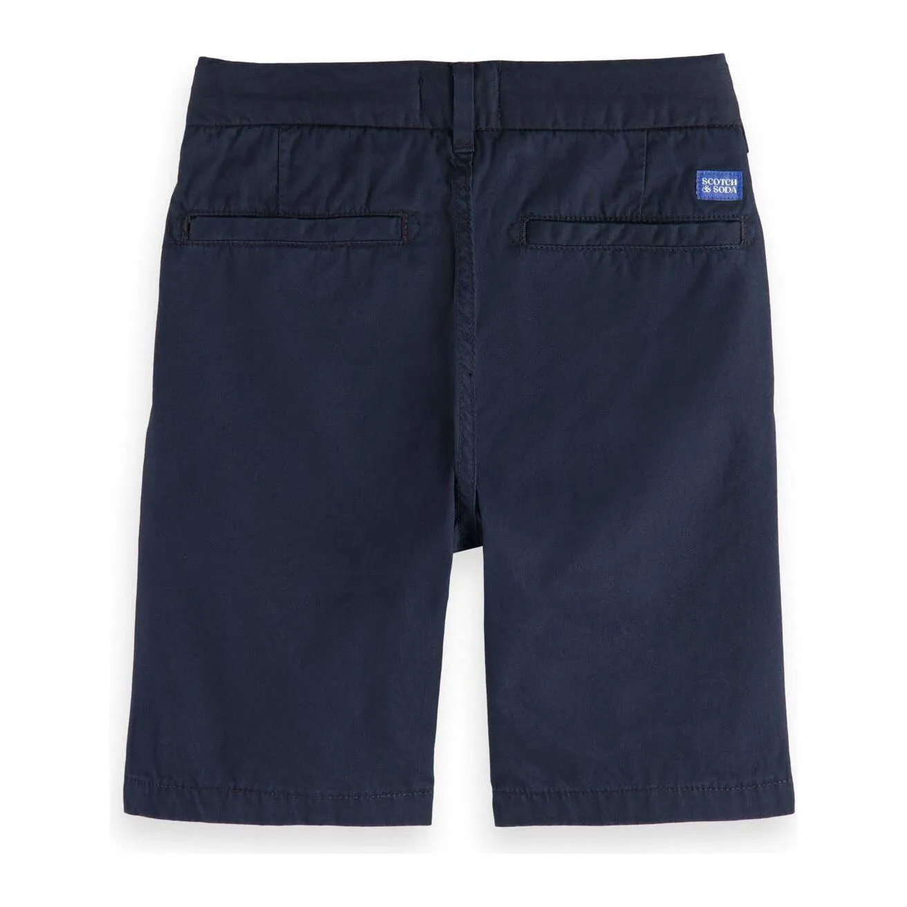 Longer-Length Pima Cotton Chino Shorts