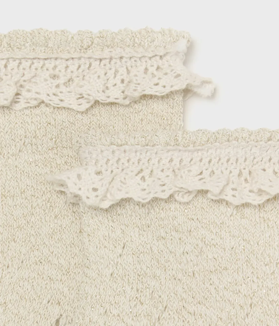 Mayoral Baby Champagne Openwork Socks
