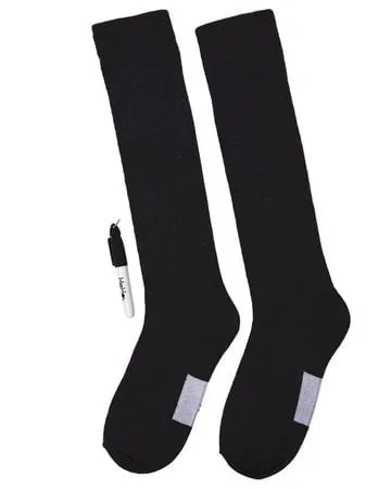 Memoi Girls Camp Knee Socks 3-pack - Black Promo-710