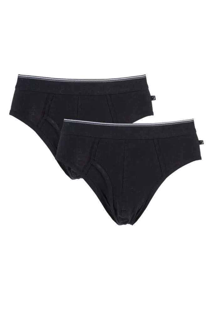Mens 2 Pack Farah Keyhole Briefs