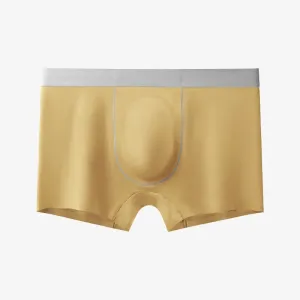 Men's  3D Seamless No-chafe Pouch LENZING Modal Trunks (4 pack) - JEWYEE 8808
