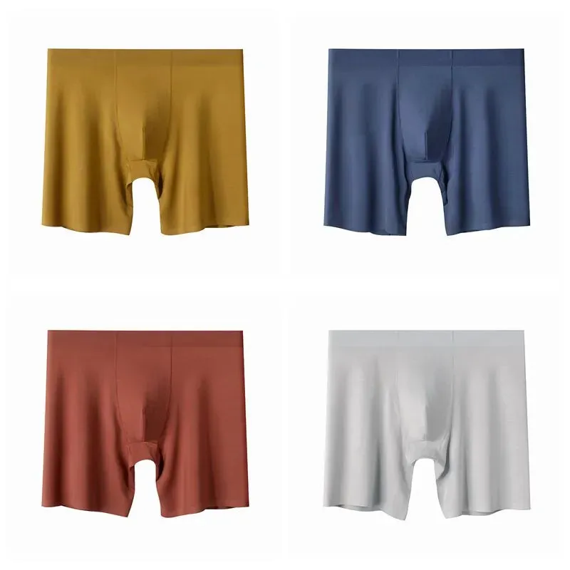 Men's Modal Boxer Briefs (4-Pack) - JEWYEE - JC01