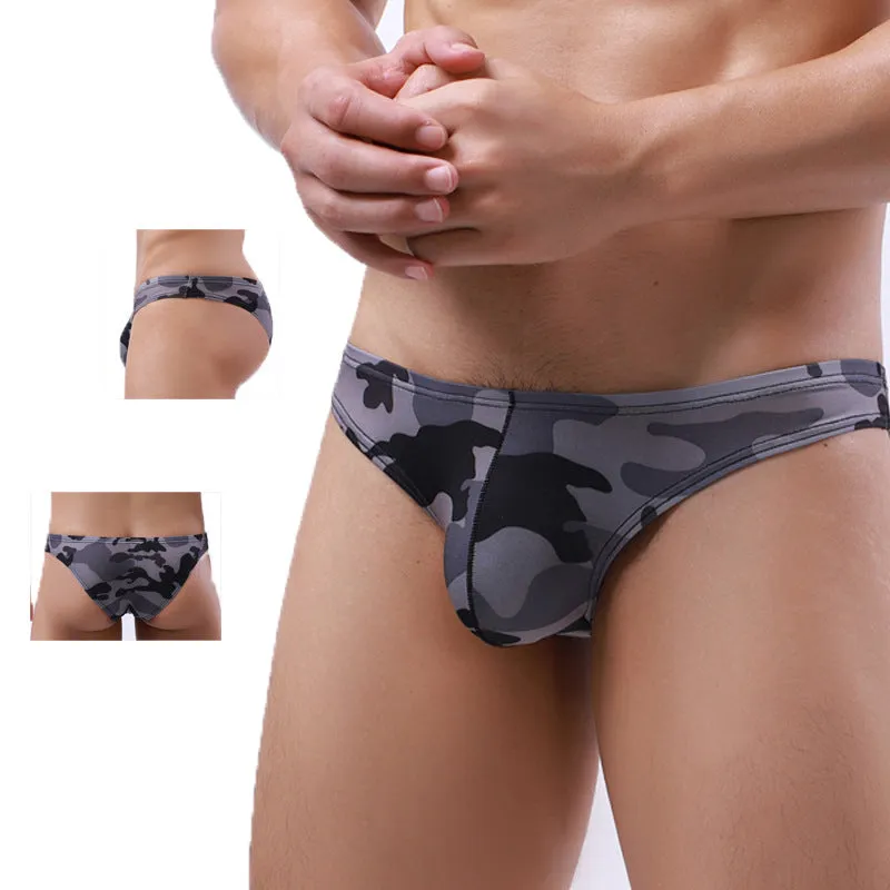Men's Printed Briefs (4-Pack ) JEWYEE C1-14
